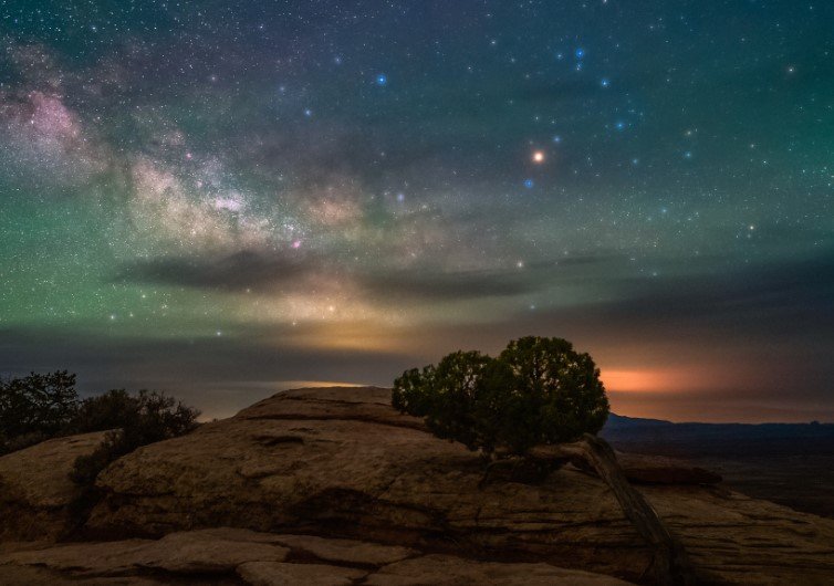 Utah Dark Sky Parks night view