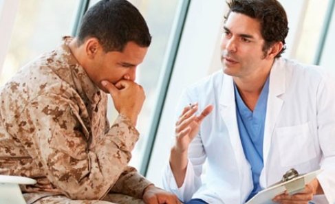 Veterans mental health support