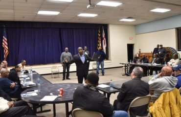 Prince George's County Council chambers during a meeting