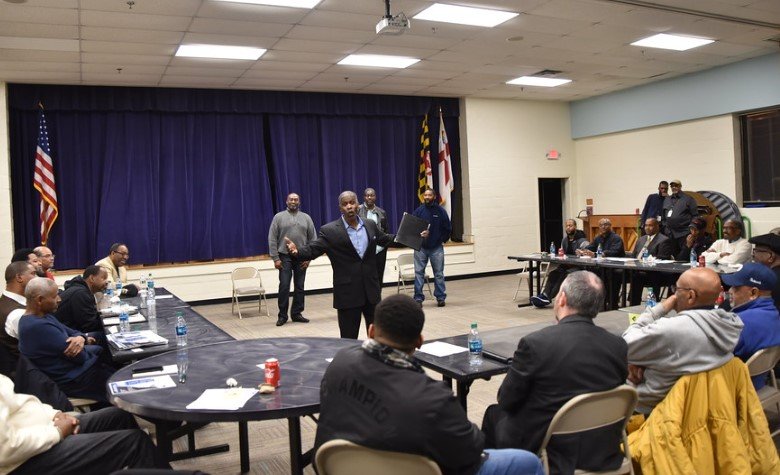 Prince George's County Council chambers during a meeting