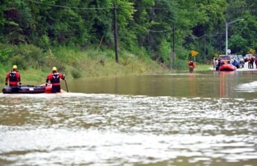 Kentucky flooding rescue operations