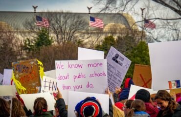 Utah teachers protest union bill at State Capitol