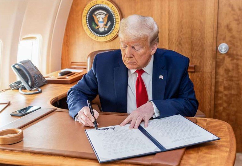 presidential executive order signing