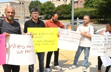 renters rights protest maryland