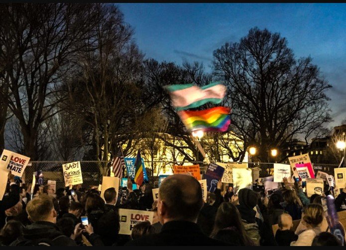 Maryland LGBTQ+ rights protest